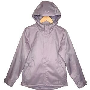 Under Armour Coldgear Infrared Jacket S Purple Lilac Shell Only Storm Ski Snow